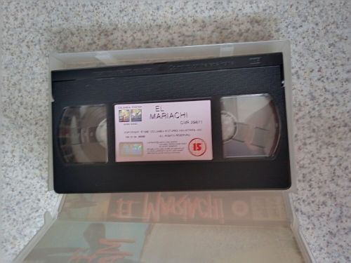 El mariachi desperado mask of zorro vhs pal uk video  bundle 1997/2001 banderas