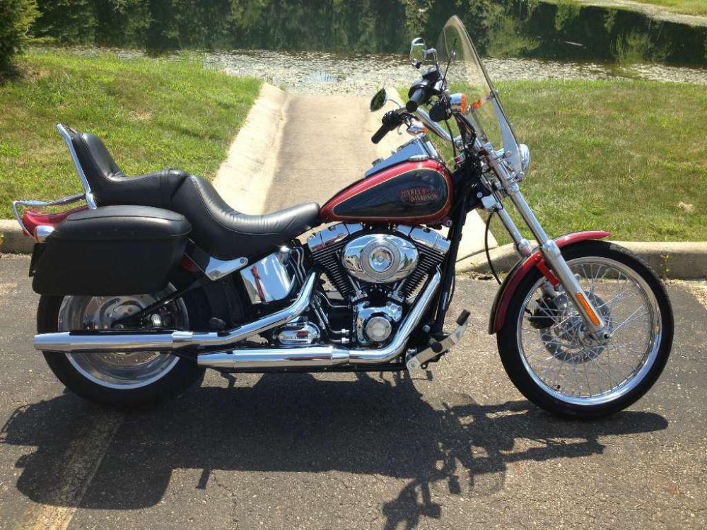 2007 harley-davidson fxstc softail custom  cruiser 