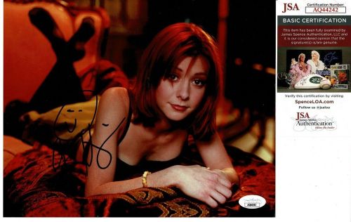 ALYSON HANNIGAN SIGNED 8X10 PHOTO #2 &#034;BUFFY, HOW I MET YOUR MOTHER&#034; JSA COA