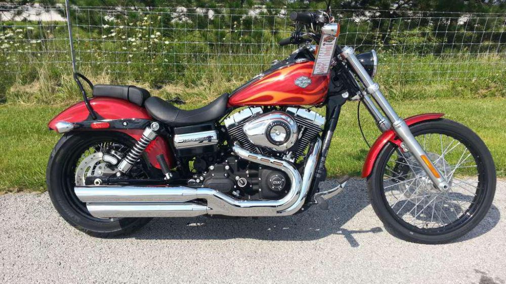 2013 harley-davidson fxdwg dyna wide glide  cruiser 