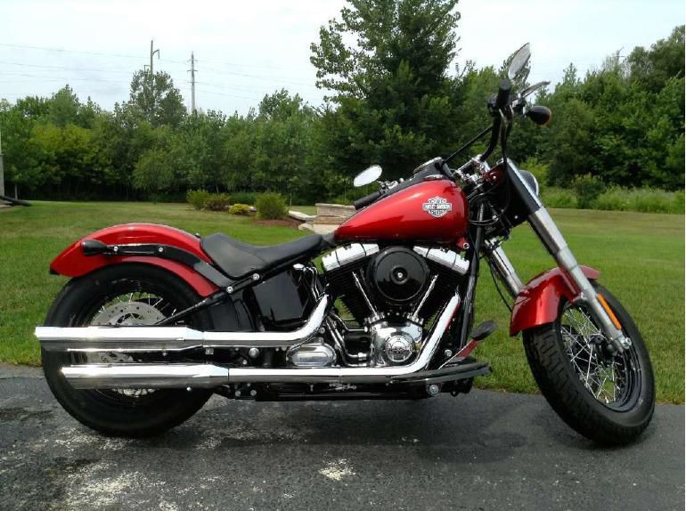 2013 harley-davidson fls softail slim  cruiser 