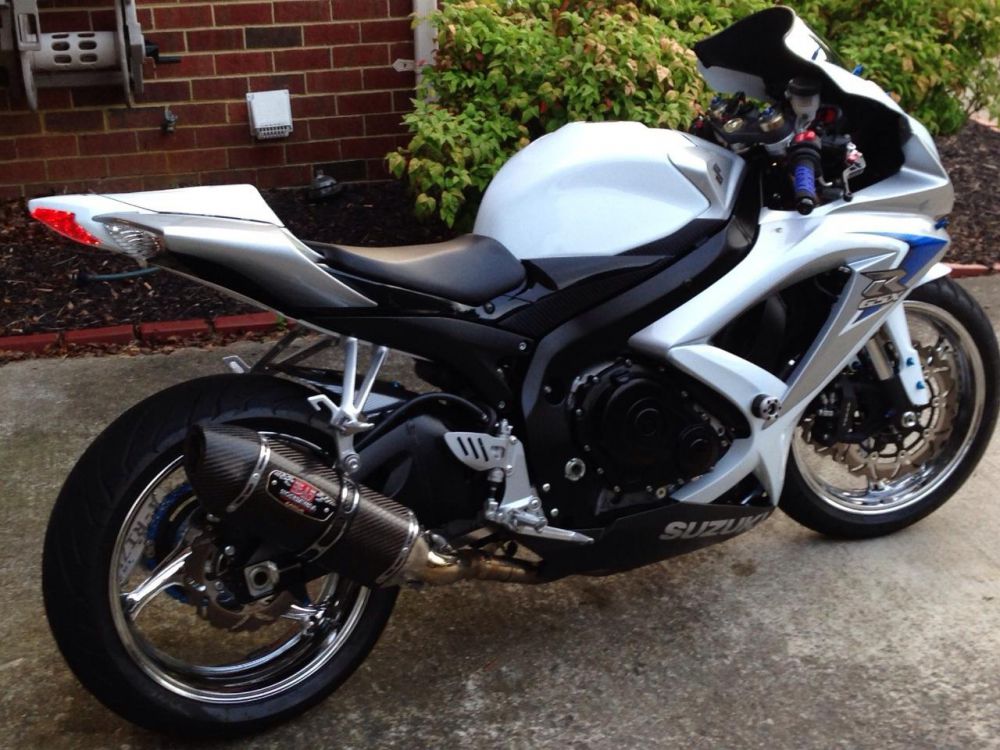 2008 Suzuki Gsx-R 600 Sportbike 