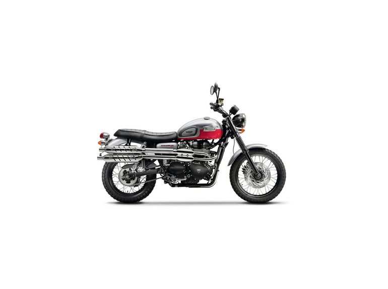 2014 triumph scrambler two-tone 