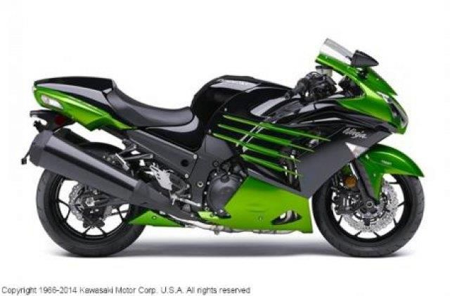 New 2014 Kawasaki Ninja ZX14R ABS for sale.