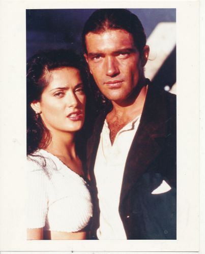 Antonio banderas/salma hayek/desperado/8x10 copy photo bb9808