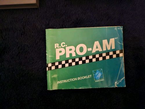 R.C. Pro-AM (Nintendo - NES 1987) *Original-Authentic*