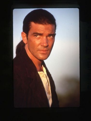 Desperado Antonio Banderas Handsome Pin up Original 35mm Transparency Stamped