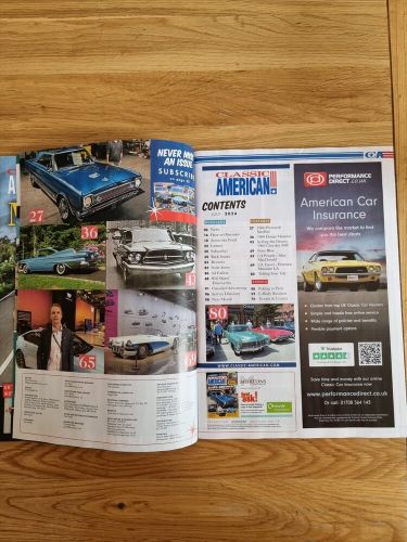 CLASSIC AMERICAN MAGAZINE JULY 2024 CHRYSLER MOPAR PLYMOUTH V8