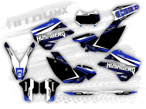 Graphics Kit fits Husaberg FE 390 450 570 2009 2010 2011 2012 Decals Stickers