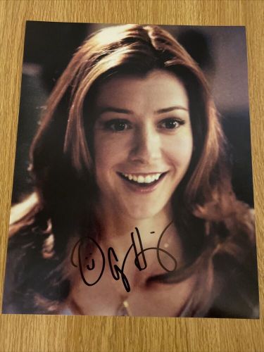 Alyson Hannigan Signed Autographed 8x10 American Pie PROOF How I Met Your Mother