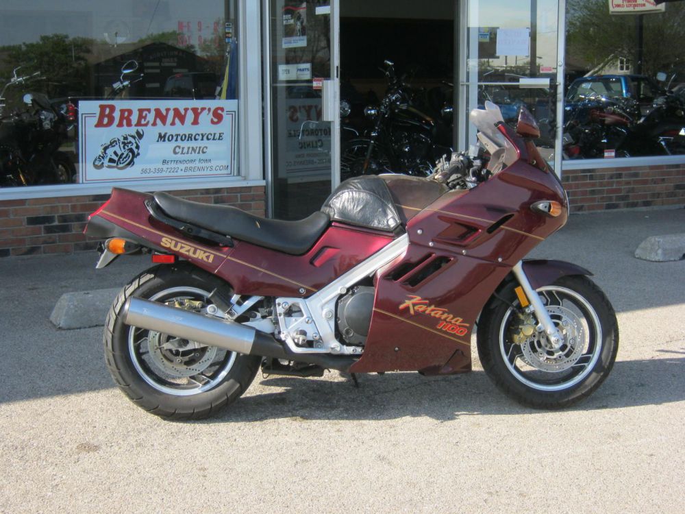 1988 suzuki gsx 1100f katana  cruiser 