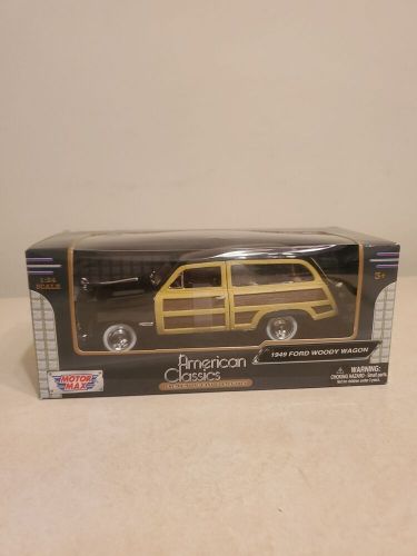 Motor Max American Classics 1949 Ford Woody Wagon 1/24