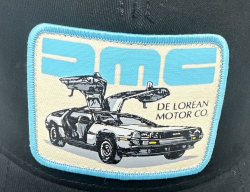 American Needle x DMC De Lorean Motor Co. SnapBack Cap Valin Patch Trucker Hat