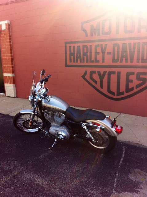 2009 harley-davidson xl 883c sportster 883 custom  cruiser 