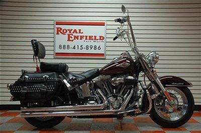 2011 harley flstc heritage abs low miles loaded with nice upgrades financing!!!