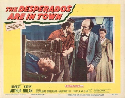 Desperados are in town, the 11x14 lobby card #8