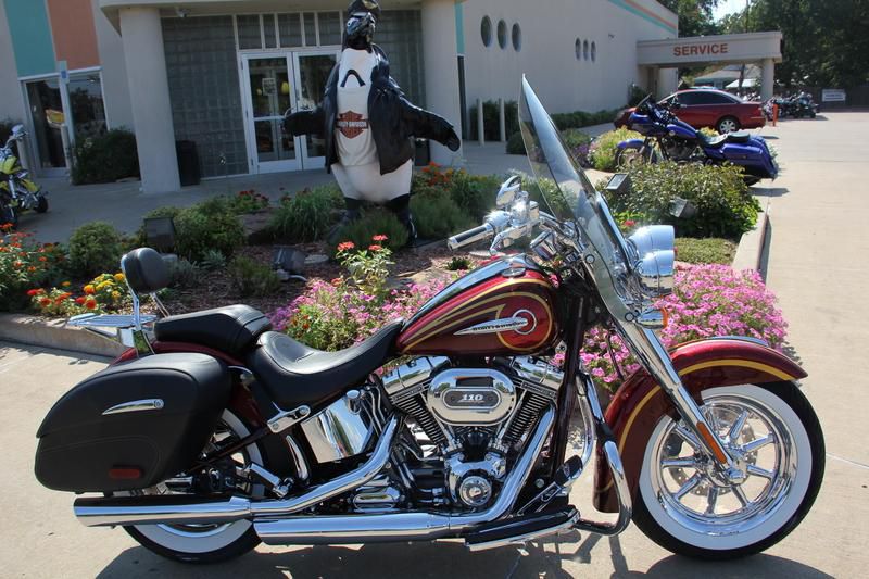 2014 harley-davidson flstnse - cvo softail deluxe  cruiser 