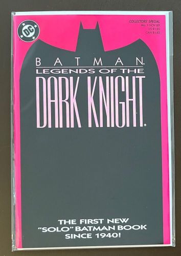 Legends of the Dark Knight #1 + 16-19 DC Comics Lot 5 Issues 1989 VARIANT VF/NM