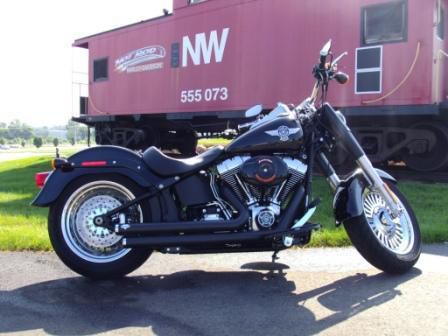 2010 harley-davidson flstfb softail fat boy lo  cruiser 