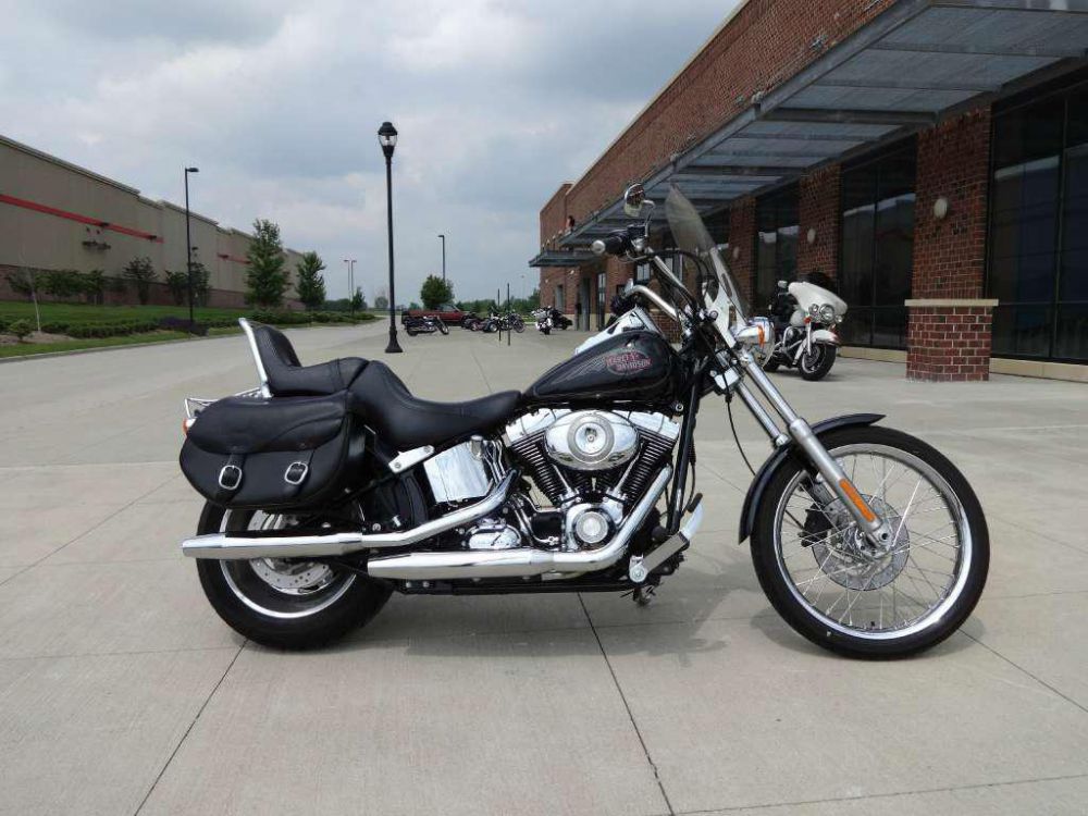 2008 harley-davidson fxstc softail custom  cruiser 