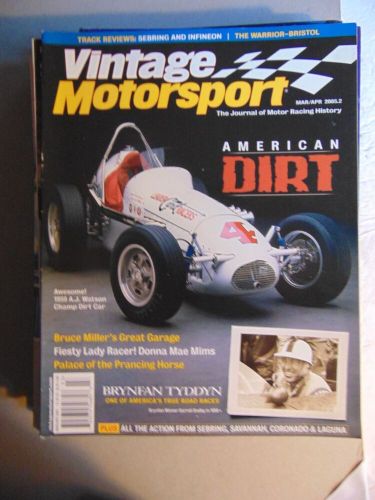 Vintage motorsport april 2005 american dirt racing