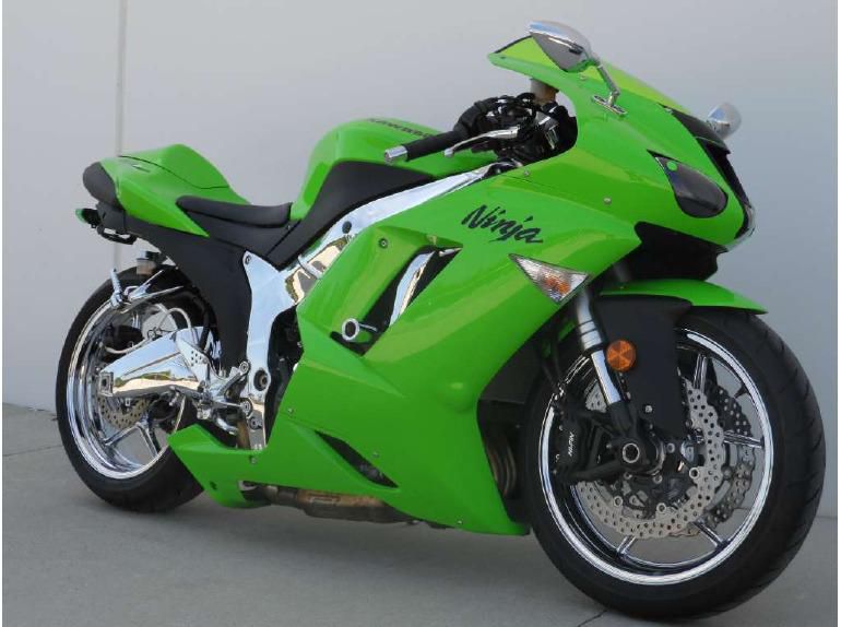 2007 kawasaki ninja zx-6r  sportbike 