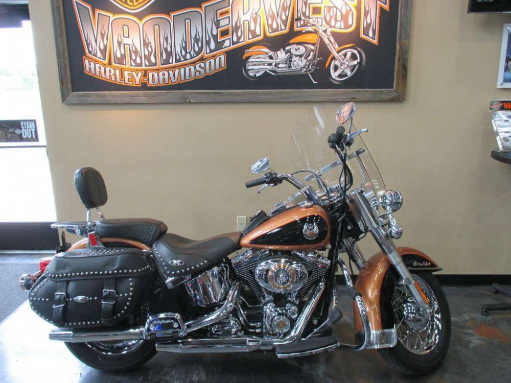 2008 harley-davidson flstc heritage softail classic  cruiser 