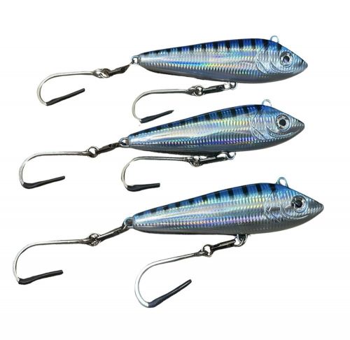 3 Pack Blue 7.5 desperado lures - wahoo, tuna, mahi lures