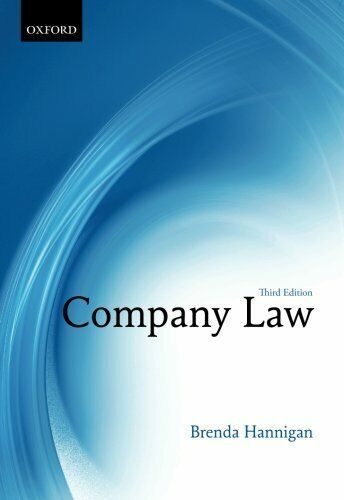 Company Law,Brenda Hannigan- 9780199608027