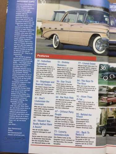 Classic American Magazine - February 2005 - Buick Woodie, Chevy El Camino