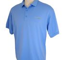 Mint Columbia Golf Sportswear Men&#039;s Blue Performance Fishing Gear Polo Shirt