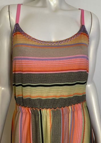 Double D Ranch Desperado Serape Maxi Dress NWT 1X Knit Multicolored SW Boho