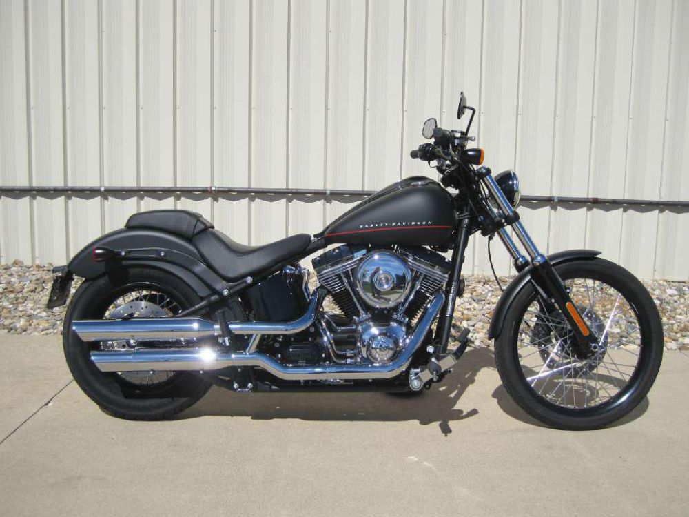 2012 harley-davidson fxs softail blackline  cruiser 