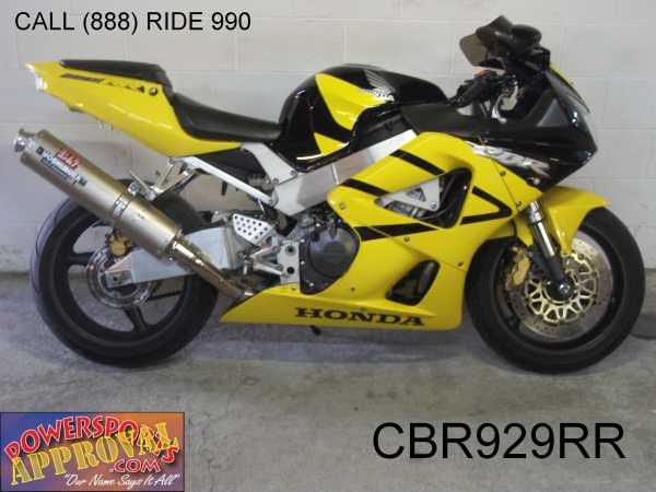 2001 used honda cbr929rr for sale-u1852