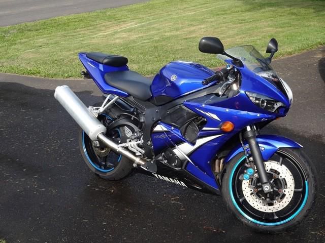 2007 Yamaha Yzf-R6 Sportbike 