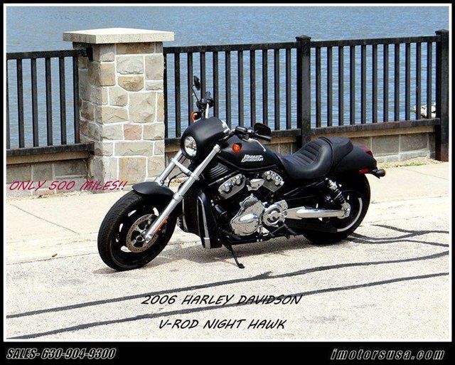 2006 Black HARLEY-DAVIDSON VRSCD