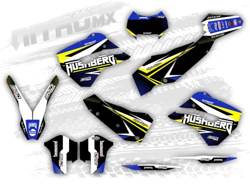 Graphic set matching Husaberg TE 125 250 300 2011 2012 decor sticker-