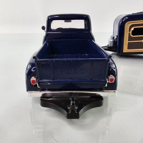 American Classics 1956 Ford F-100 Pickup Truck &amp; Camper Trailer 1/24 Diecast Set