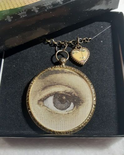 *** RETIRED - JKC Jessica Kagan Cushman Eye For an Eye &#034;attitude&#034; Necklace ***