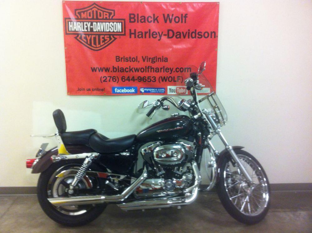 2005 harley-davidson sportster xl 1200 custom  cruiser 