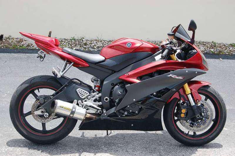 2007 Yamaha YZF R6 Sportbike 