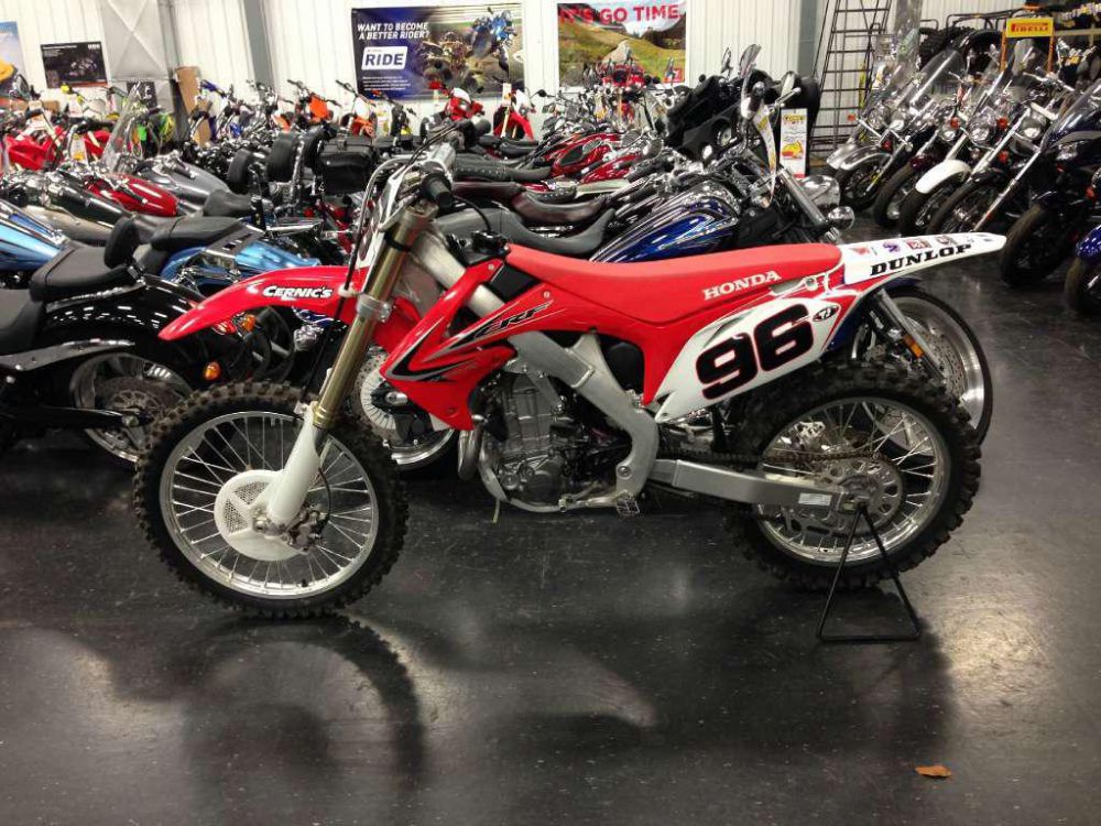 2012 honda crf450r  mx 