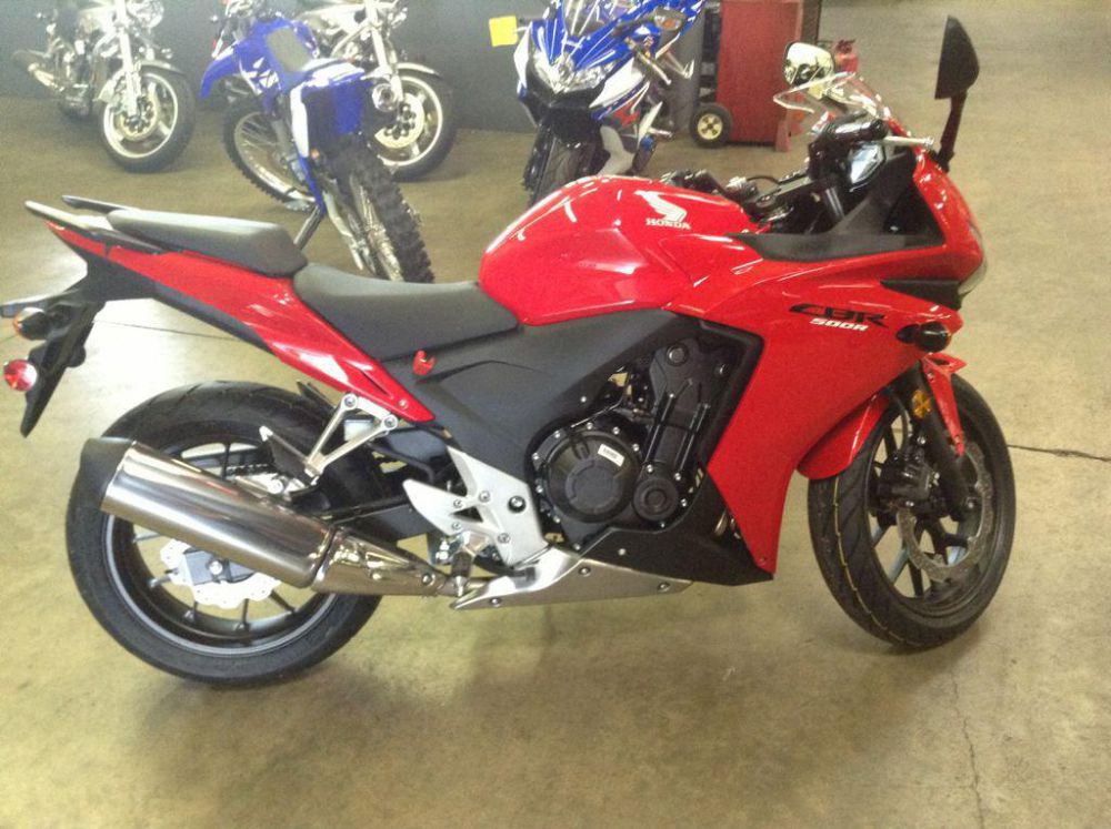 2013 honda cbr500r  sportbike 