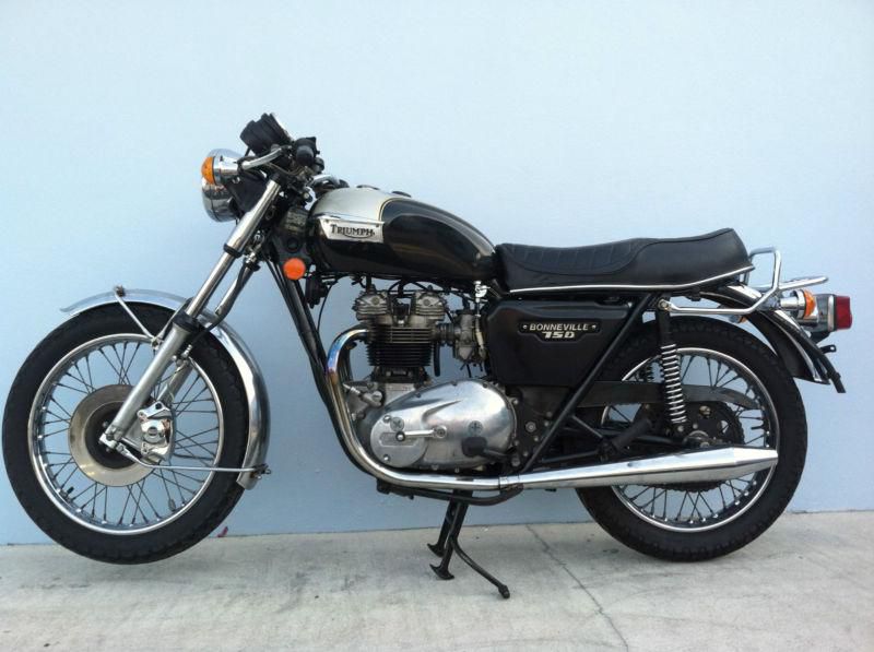 Triumph t140 t140e bonneville 750cc 750, vintage, runs great! no reserve!