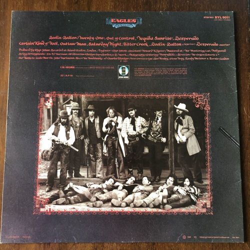 Eagles - desperado - 1973 first press rare misprint nm/nm