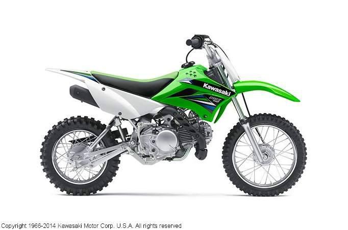 2014 Kawasaki KLX 110 Dirt Bike 