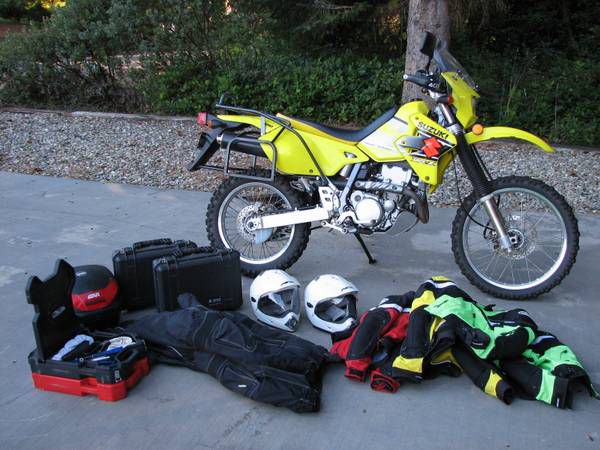 2002 suzuki drz 400s and gear