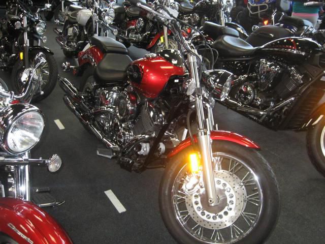 2009 yamaha v star 1100 custom  cruiser 