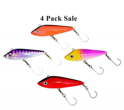 4 pack desperado lures huge savings 7&#034; wahoo and tuna lures trolling lures