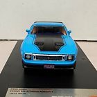 Premium X 1:43 1973 Ford Mustang Mach I Grabber Blue/Black HOT PONY CAR! LOOK!